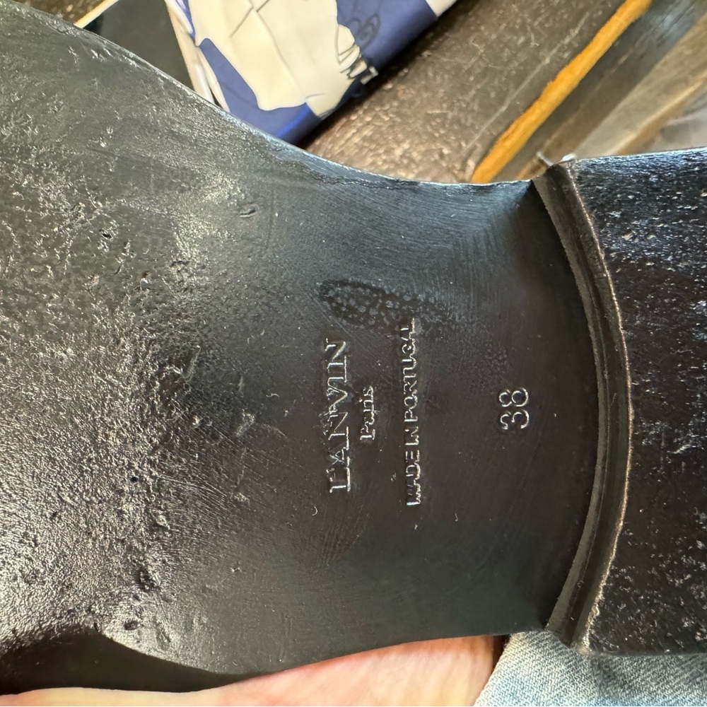 Lanvin Python Boot With Chain - image 6